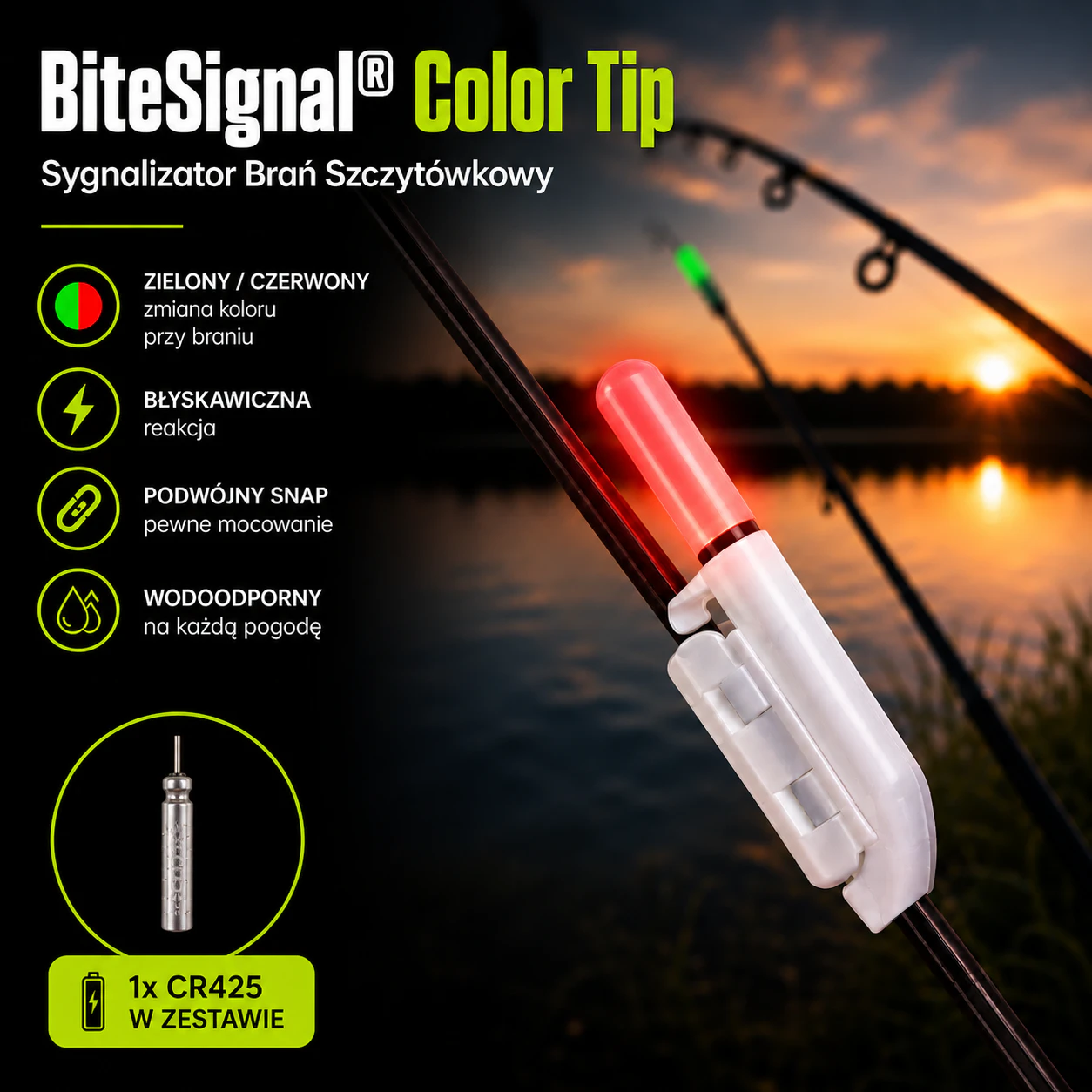 BiteSignal Color Tip – Sygnalizator Brań Szczytówkowy 1